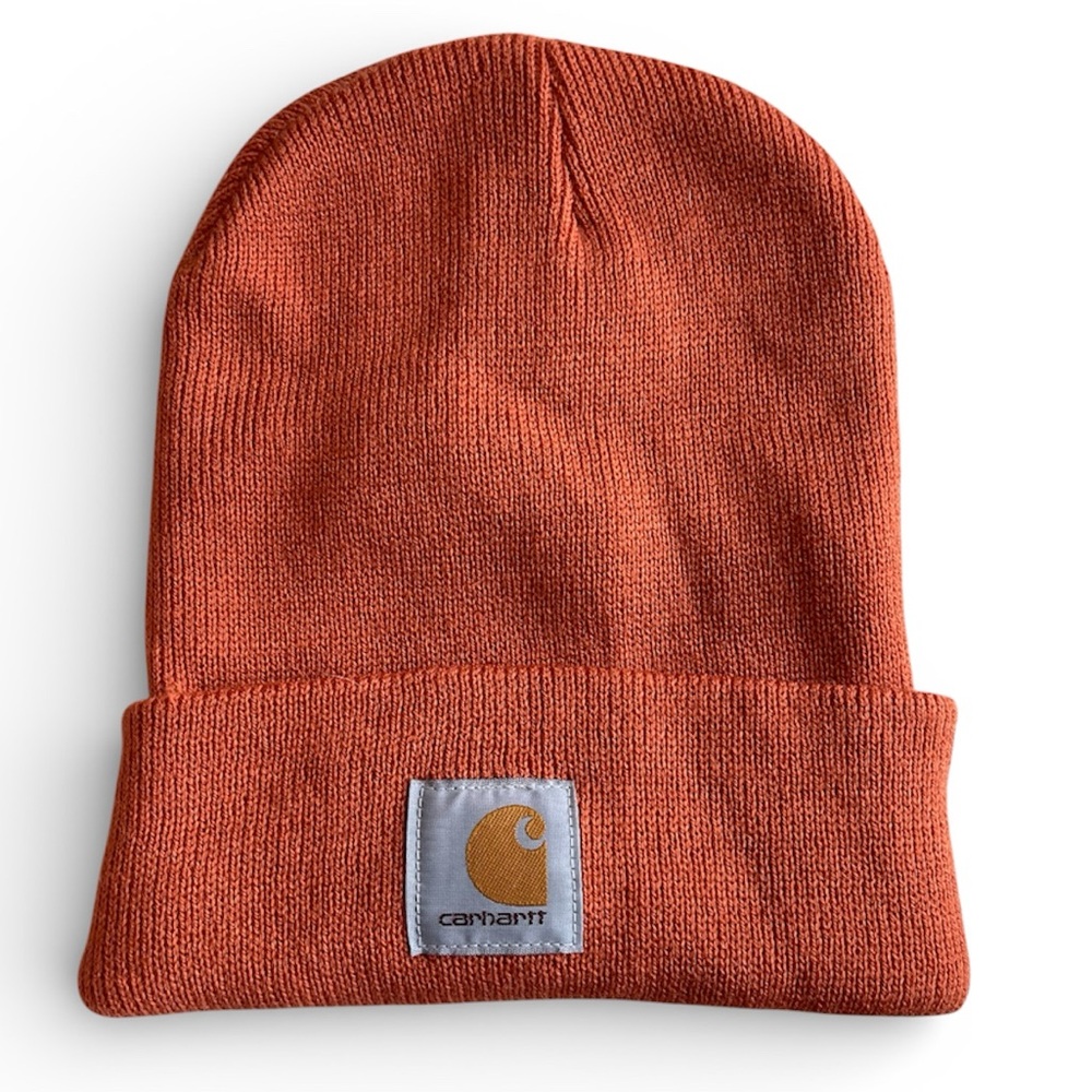 Carhartt Knit Cuffed Beanie Orange One Size